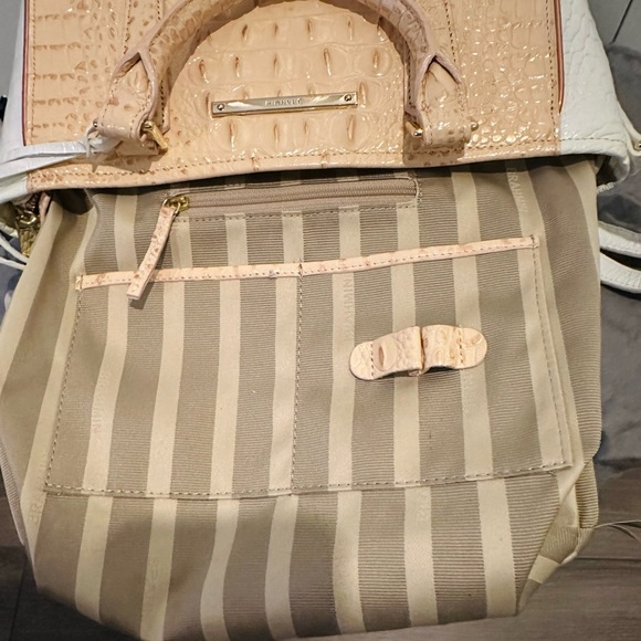 Brahmin Mini Arno Apricot Crandon 00364 - Picture 13 of 14